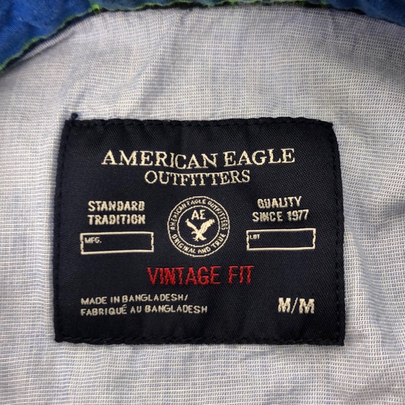 American Eagle Outfitters Plaid Button Down Shirt - Picture 4 of 5